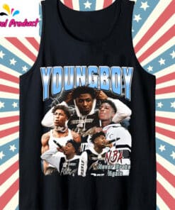 YoungBoy Never Broke Again Tank Top Black